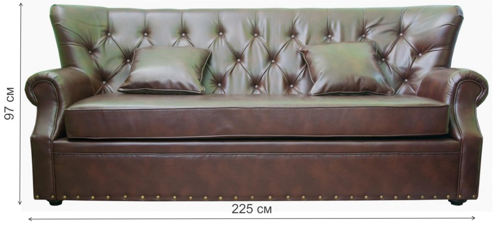 Диван Tesco коричневый