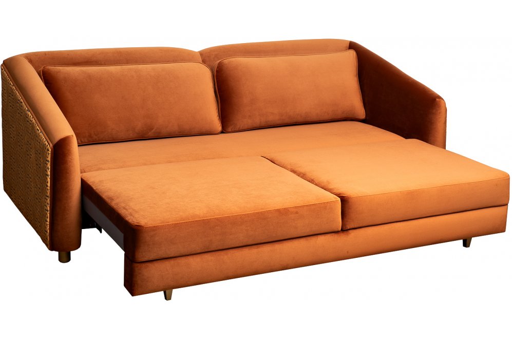 Диван Треви терракотовый