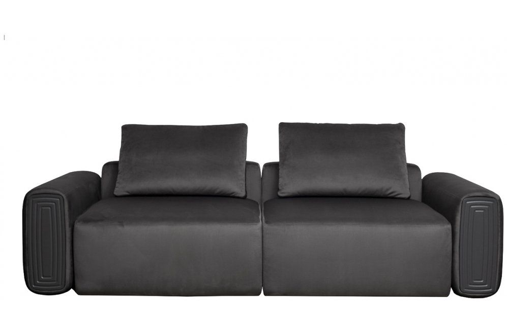 Диван Турин темно-серый