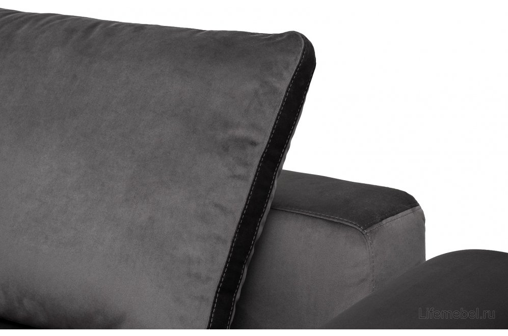 Диван Турин темно-серый