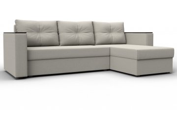 Диван угловой Дельта-Прайм Б/С амур 02 бежевый