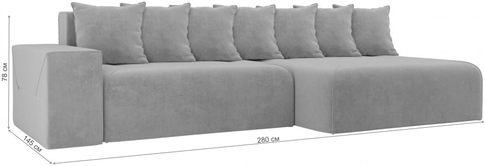 Диван угловой Кельн правый корфу 02