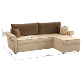 Диван угловой Милфорд