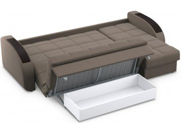 Диван-аккордеон Moon Family 109 268 см с независимым пружинным блоком Н30С Lux v1+7Я н+(2)65 н 004803 бежевый