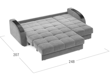 Диван угловой Moon Family 109 / Н30 Lux v1+7Я н+(2)65 н 004802