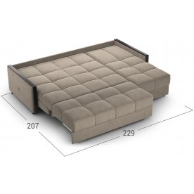 Диван угловой Moon Family 125 с ППУ