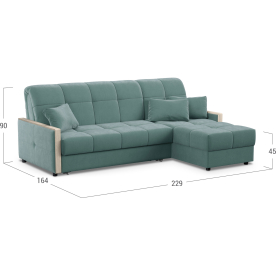 Диван угловой Moon Мадрид 125