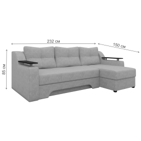 Диван угловой Сенатор