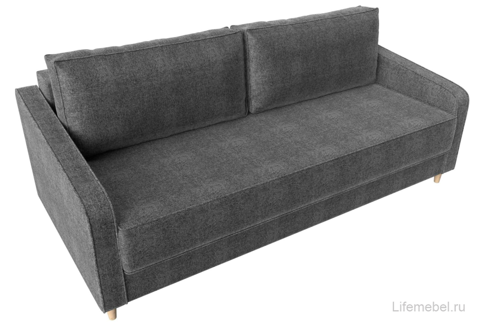 Диван Варшава серая рогожка