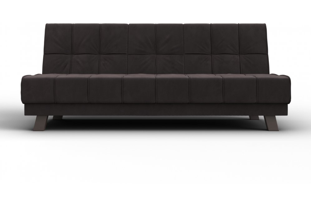 Диван Винсент велюр коричневый прямой