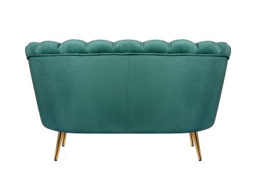 Дизайнерский двухместный диван Pearl Double Green V2