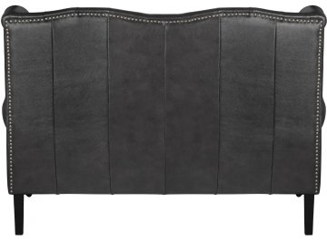 Кожаный дизайнерский диван Royal Sofa Black