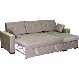 Угловой диван Монако 1 вариант 2 бежевый