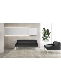 Кресло Chairman Райз экокожа черный