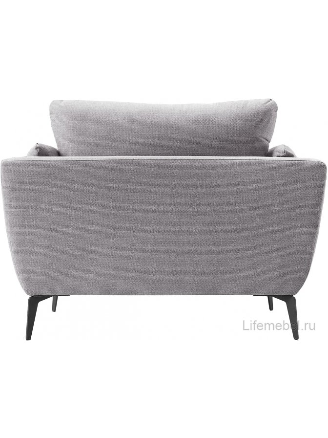 Кресло Amsterdam 5176 серый никель