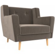 велюр коричневый