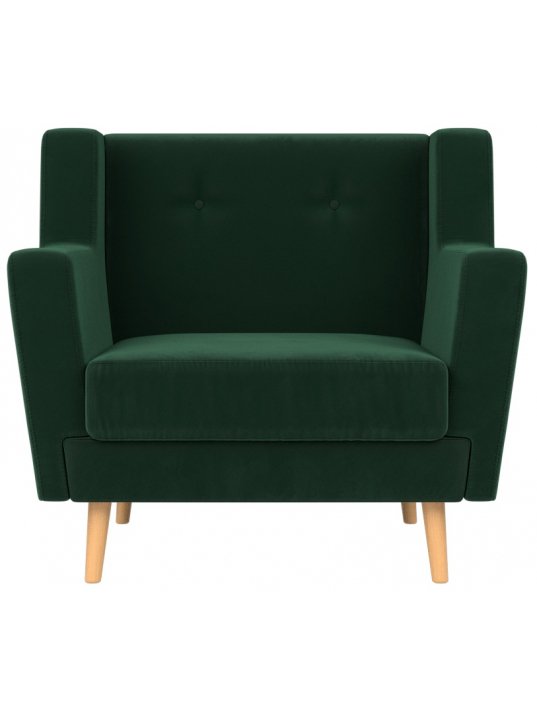 Кресло Брайтон зеленый велюр