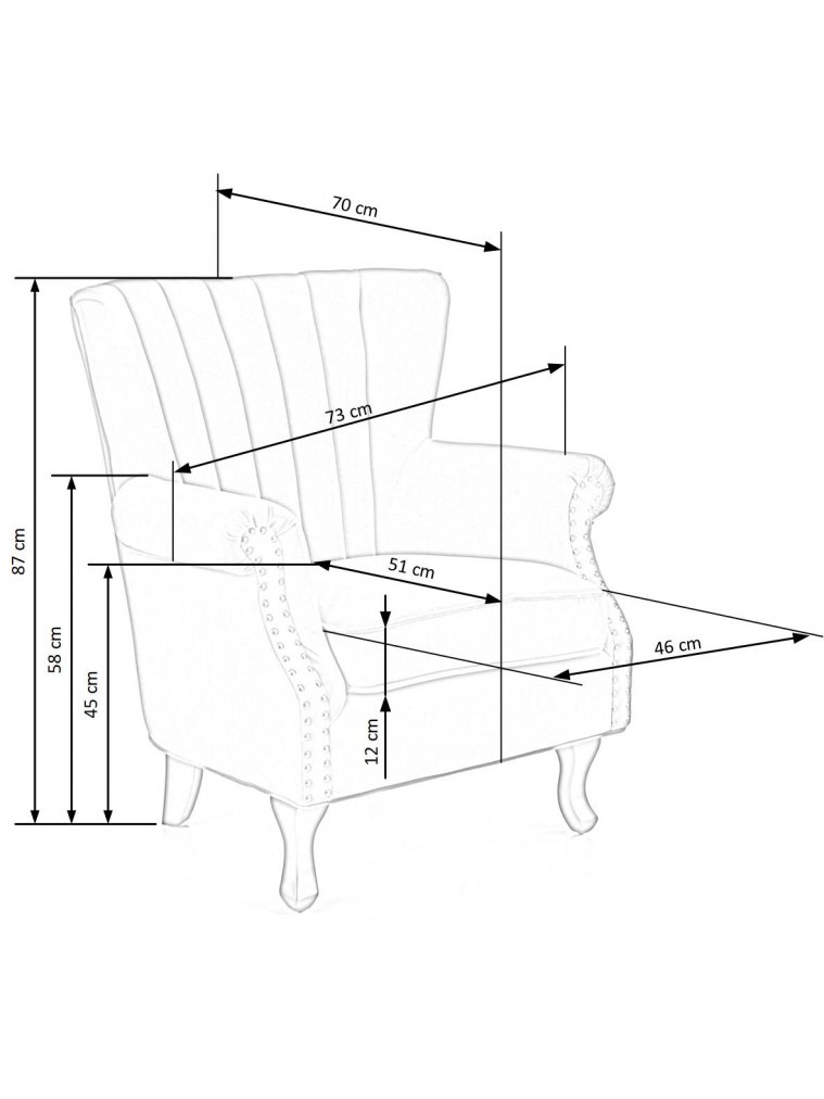 Кресло Chomp серый / черный