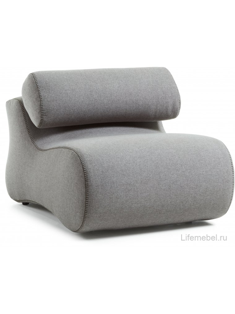 Кресло Club серое