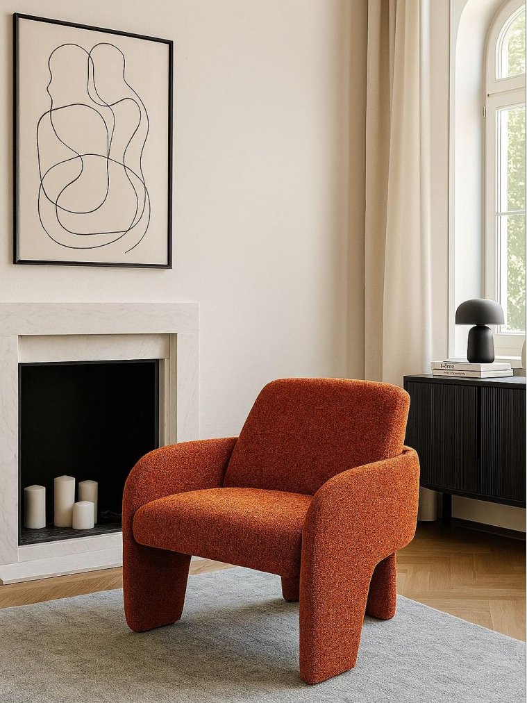 Кресло Cube Ote Sea-500 бронзовый