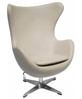 Кресло Egg Chair латте экокожа