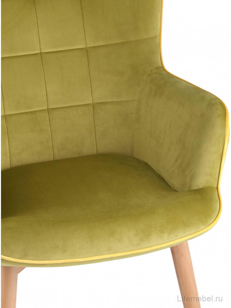 Кресло Эладио оливковый