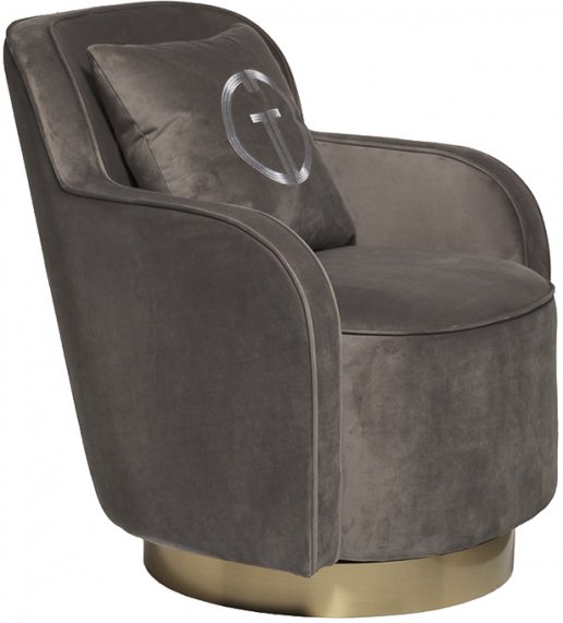 Кресло Грант серое