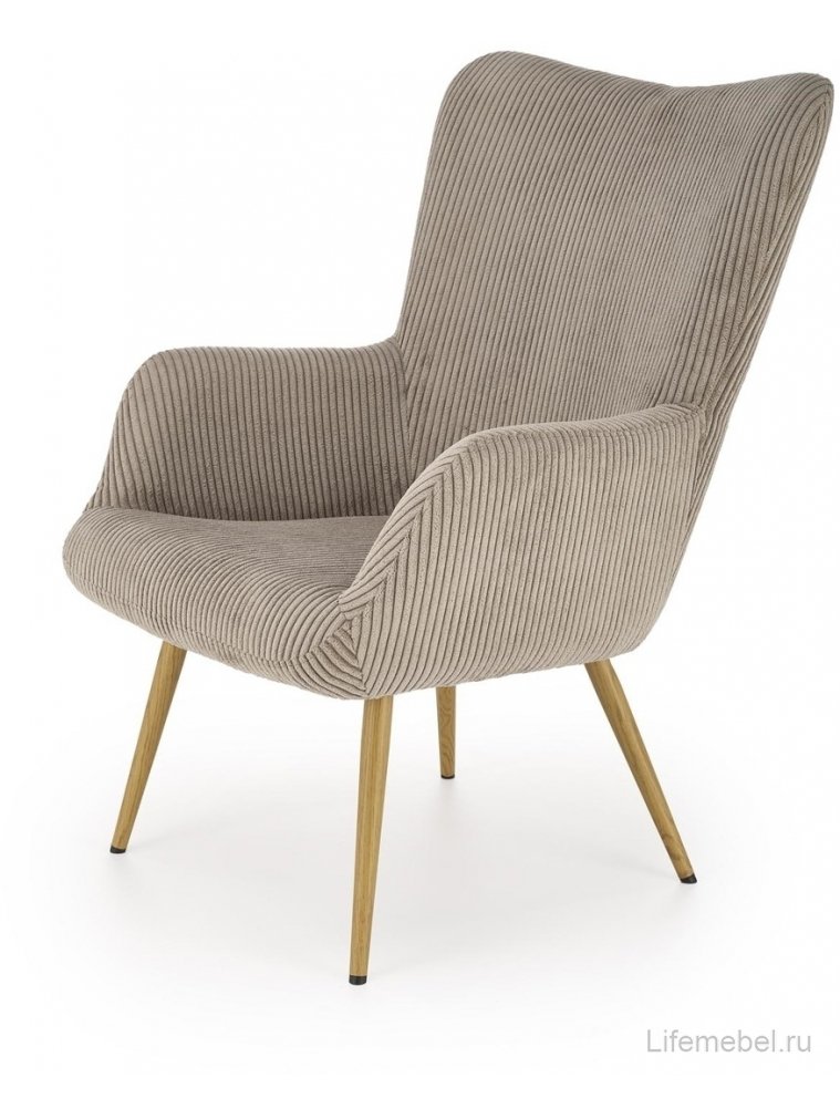 Кресло Amaro серое