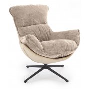 бежевый / черный