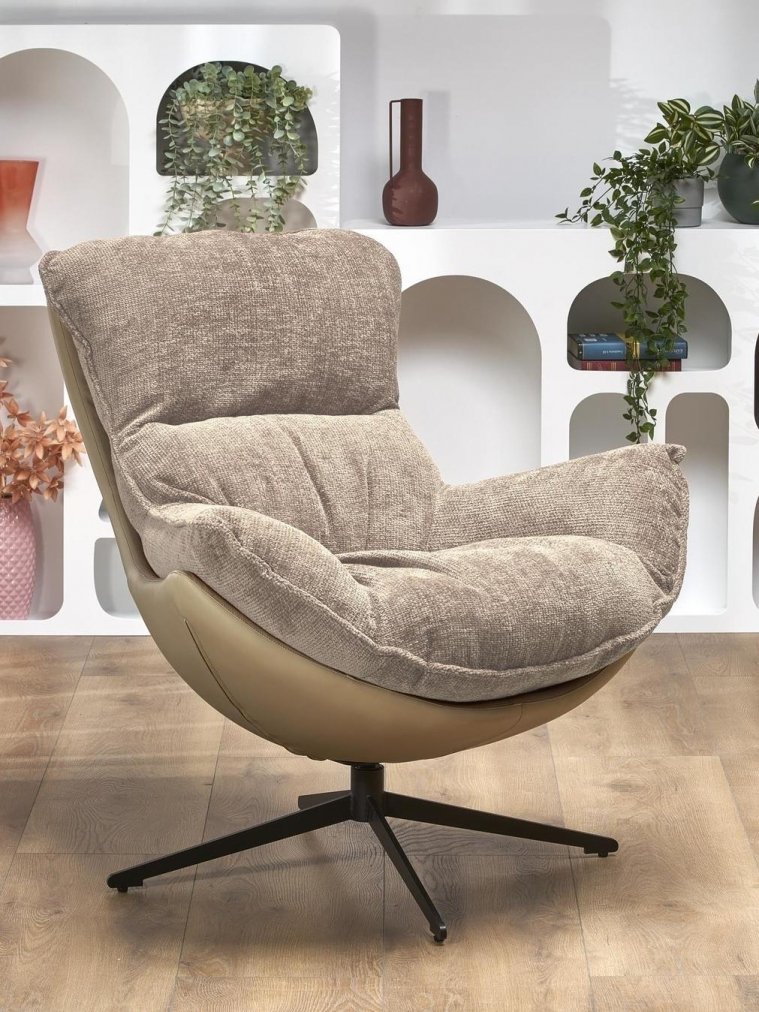 Кресло Lobster бежевое