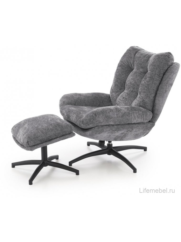 Кресло Pesto серое