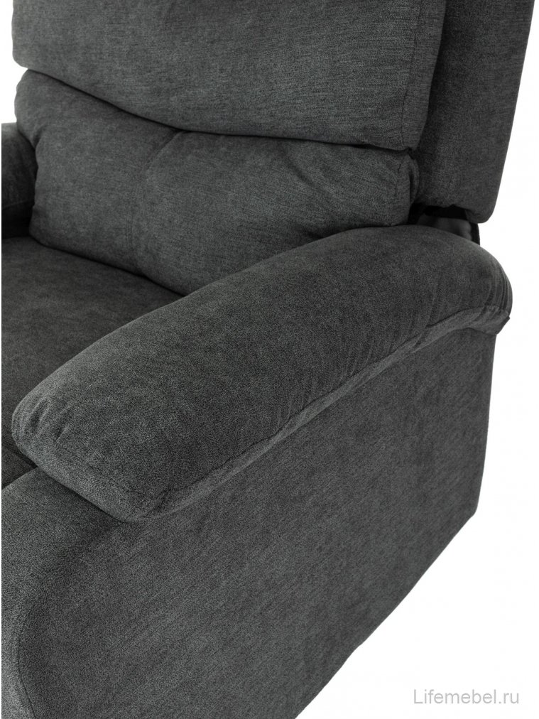 Кресло Han ткань серый