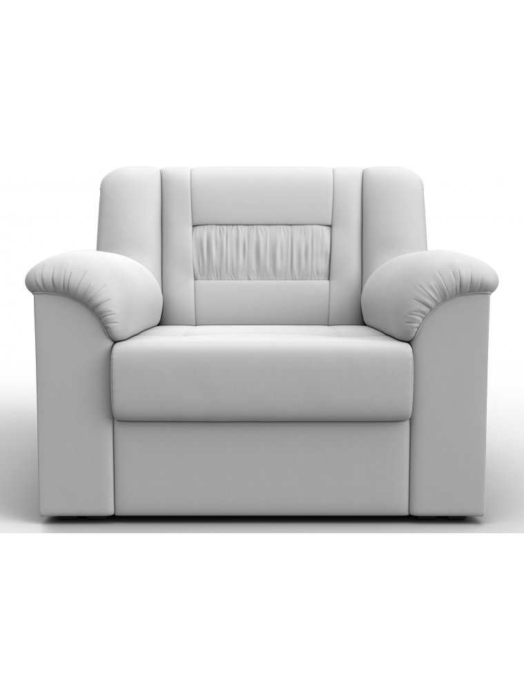 Кресло Терра-М белая экокожа