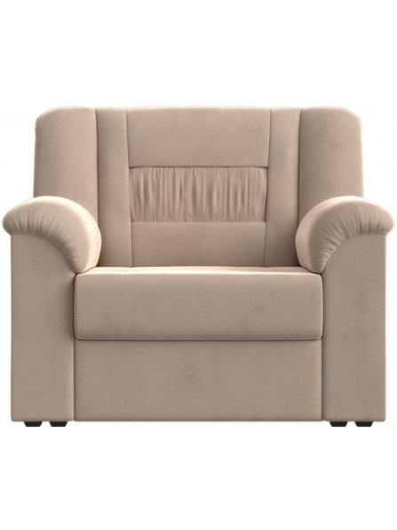 Кресло Карелия бежевый велюр