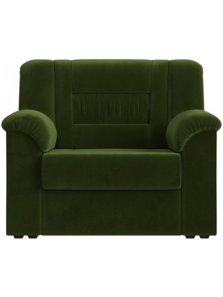 Кресло Карелия зеленый микровельвет