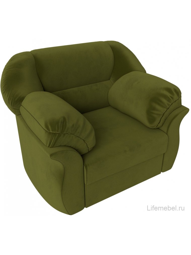 Кресло Эллада зеленое