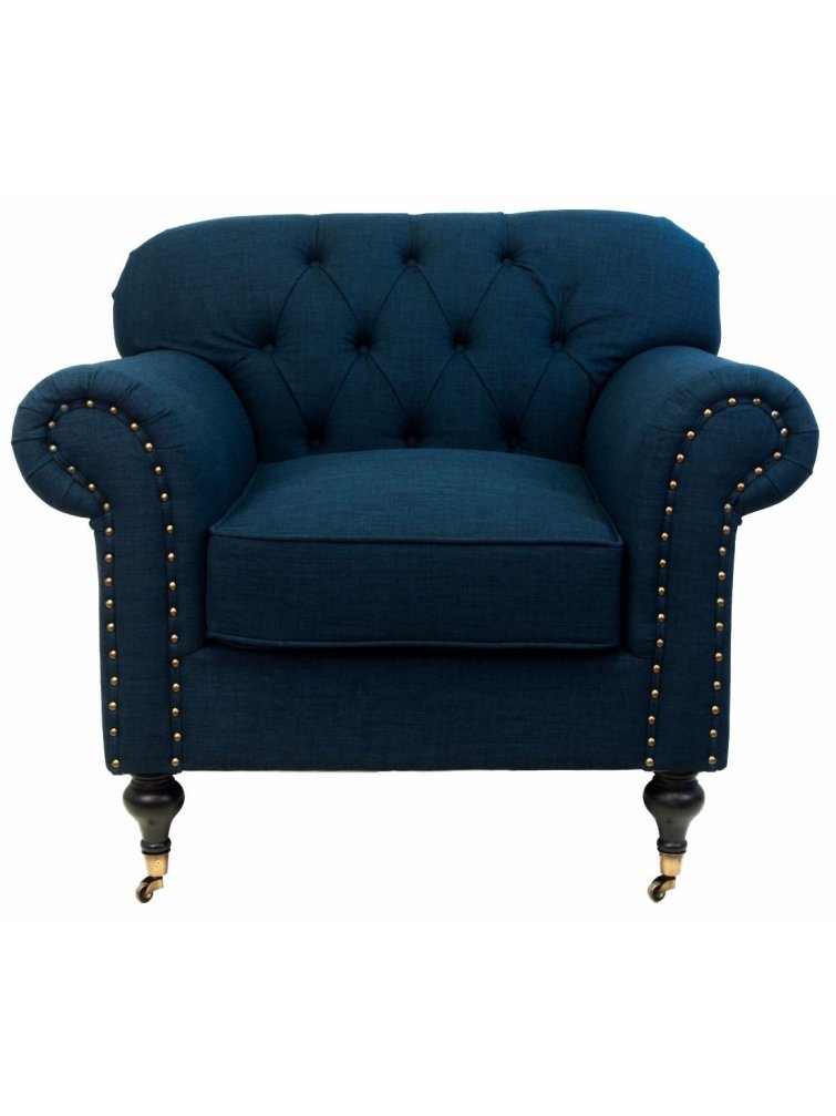 Кресло Kavita DF-1819-B1 dark blue