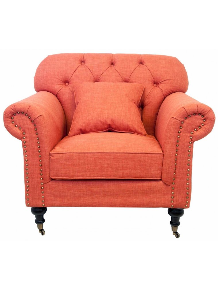 Кресло Kavita orange DF-1819-O