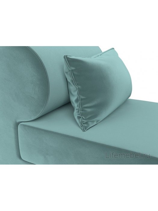 Кресло Кипр бирюзовый велюр