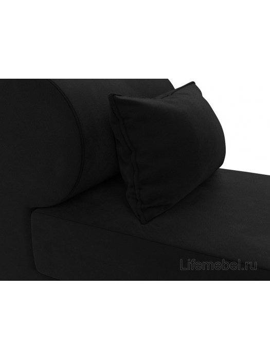 Кресло Кипр черный микровельвет