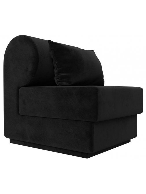 Кресло Кипр черный велюр