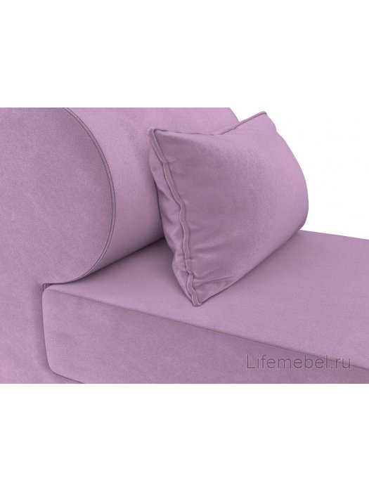Кресло Кипр сиреневый микровельвет
