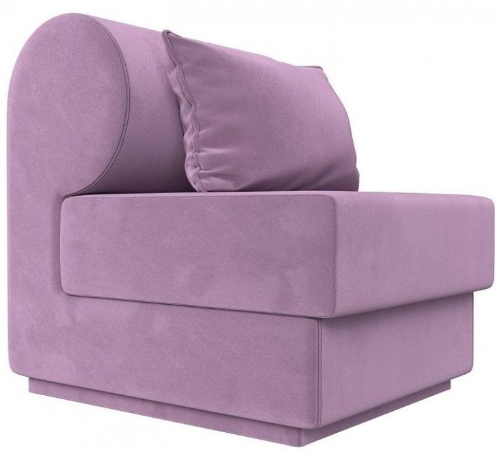 Кресло Кипр сиреневый микровельвет
