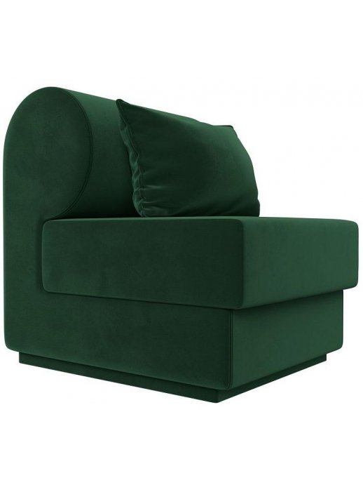 Кресло Кипр зеленый велюр