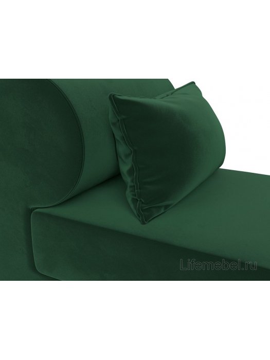 Кресло Кипр зеленый велюр