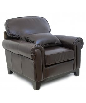 Кресло кожаное