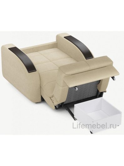 Кресло Moon Family 109 / Н10 v1+(2)65 н 004752 велюр бежевый 74-70