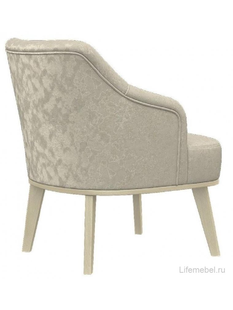 Кресло Курт плюш кремовый