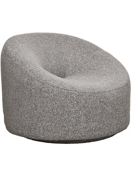 Кресло Луна серое