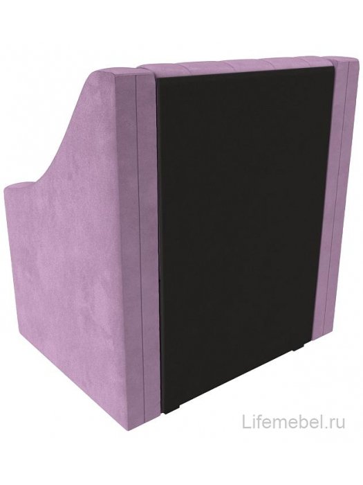 Кресло Мерлин сиреневый микровельвет